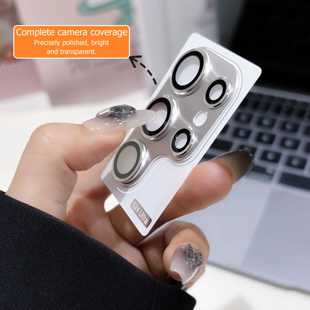 

Металлическая защитная пленка для объектива камеры Samsung Galaxy S26 Ultra Plus S25Ultra S25+ S25, защитное стекло для объектива