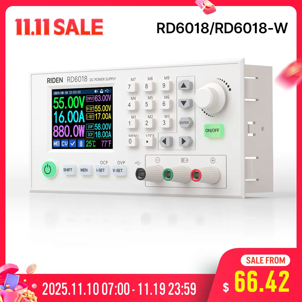 Adjustable Power Supply 60V 18A