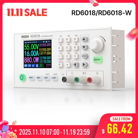Adjustable Power Supply 60V 18A RD