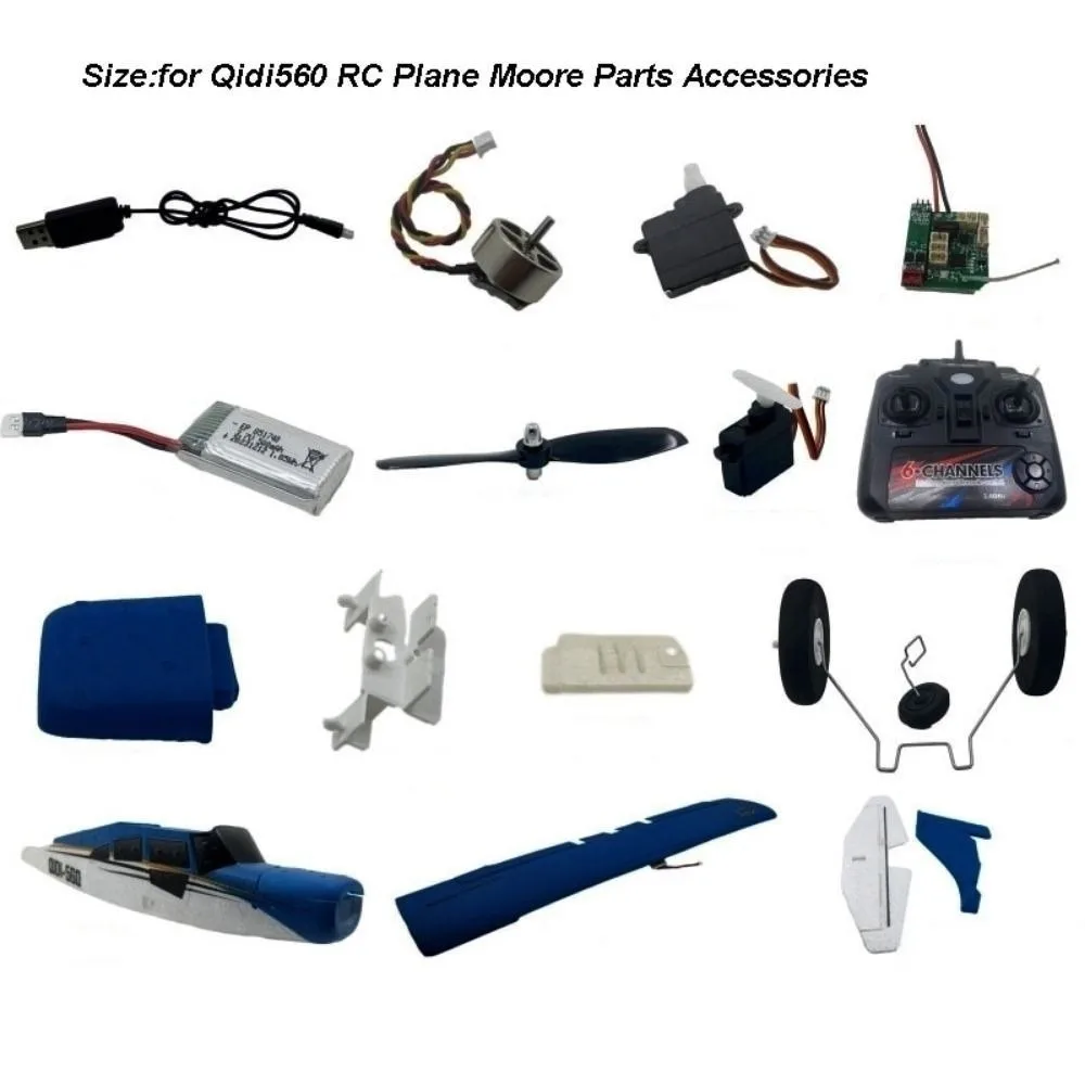 1pc/1set M7 Off-road Remote Control Airplane Brushless 4CH Multistyles Motor Seat Remote Control Propeller Parts & Accs