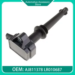 AJ811378 LR010687 Auto Parts 1pcs Plug Ignition Coil fit for Jaguar XF XJ Land Rover LR4 Range Rover Sport 5.0 V8