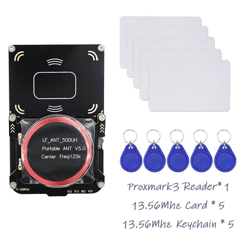 NIEUWE Proxmark3 512M RFID Kaartlezer IC/ID Sleutel Schrijver NFC 5.0 Smart Chip Copier Programmeur Kit UID S50 Decodering Duplicator