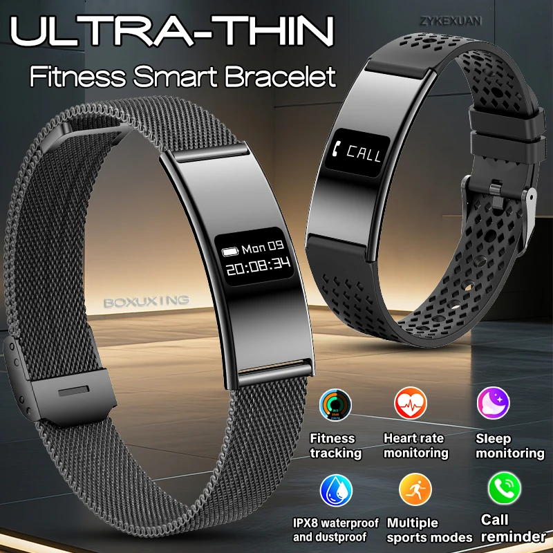 2026 nuevo rastreador de Fitness pulsera inteligente hombres 10ATM impermeable Monitor de ritmo cardíaco durante el sueño GPS pista deporte podómetro Smartwatch mujeres