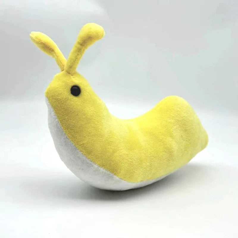 

Новая мягкая игрушка-улитка Banana Slug Plu: плюшевая подушка с мультяшным изображением, универсальная, из вельветовой ткани, для всех возрастов.