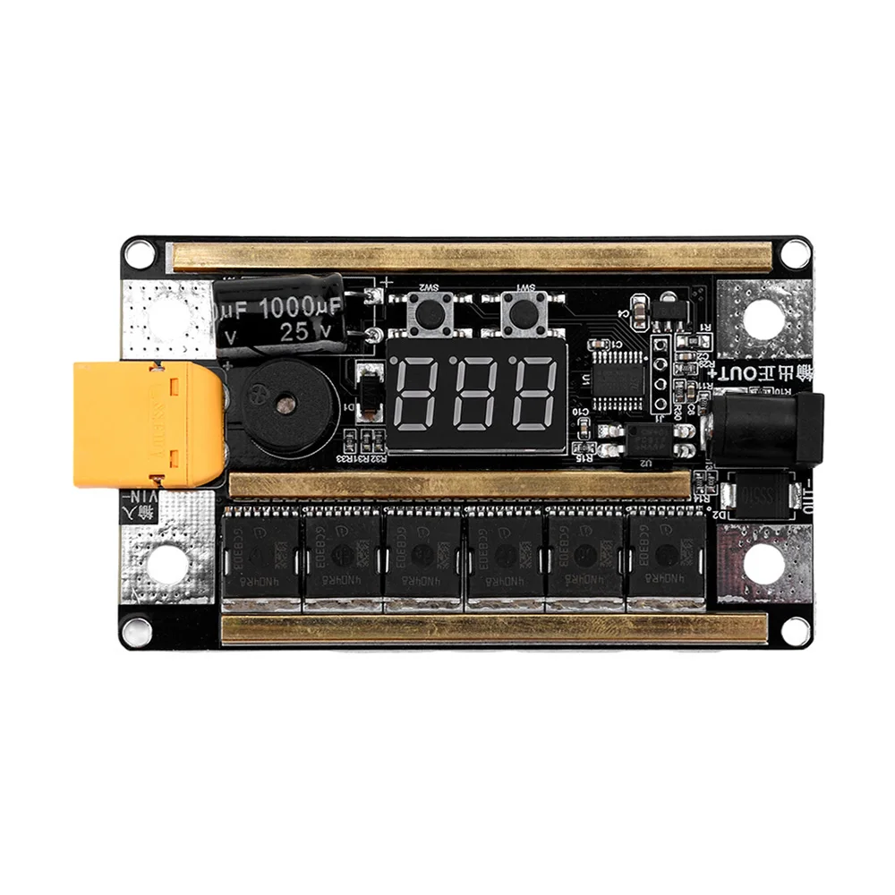 

Spot Welder DIY Kit 99 Gears of Power Adjustable Spots Welding Control Board for Welding 18650 Battery 0.1-0.2mm Nickel Sheet