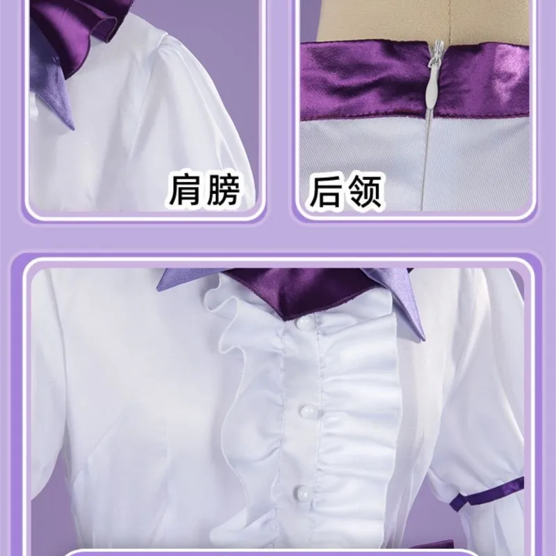 BHonkai スターレール ロビン サンデー ヤング コスプレ衣装 アニメキャラクター衣装 ドレス ウィッグ ロールプレイ制服 フルセット 女性用 ガールズ用