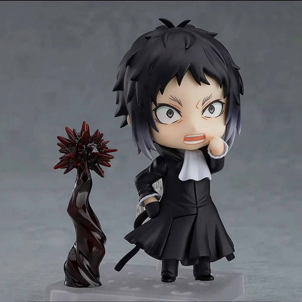 Japan #1191 BSD Figure Cute Edition 10CM Ryunosuke Akutagawa PVC Action Figure Amine Toy Gift Collectible desk decor Figurine