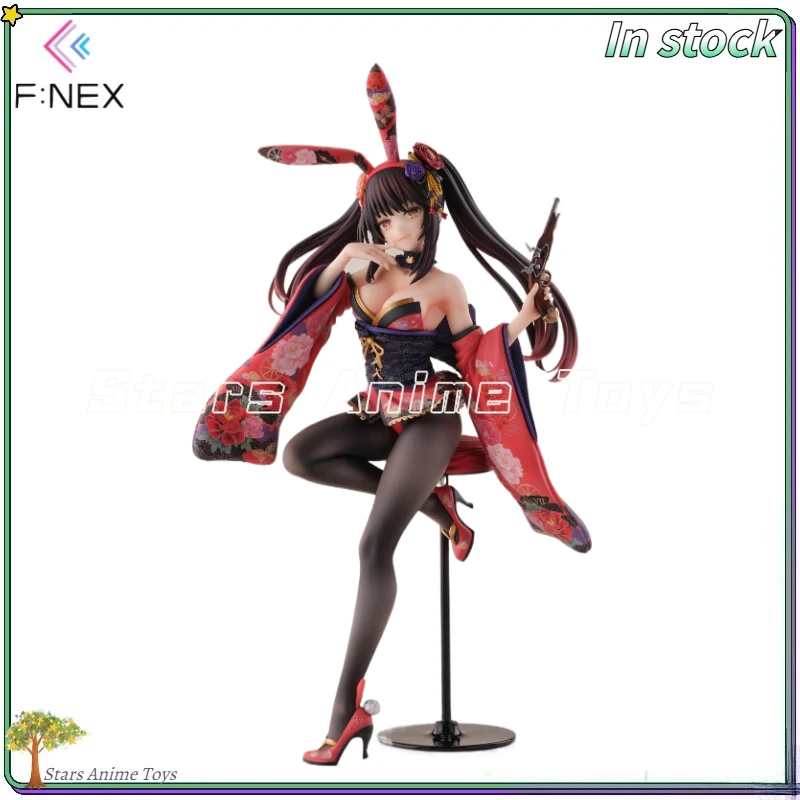 

Original F:NEX DATE ALIVE IV Kurumi Tokisaki Japanese Bunny Girl Anime Figure Ornaments Collection Toys