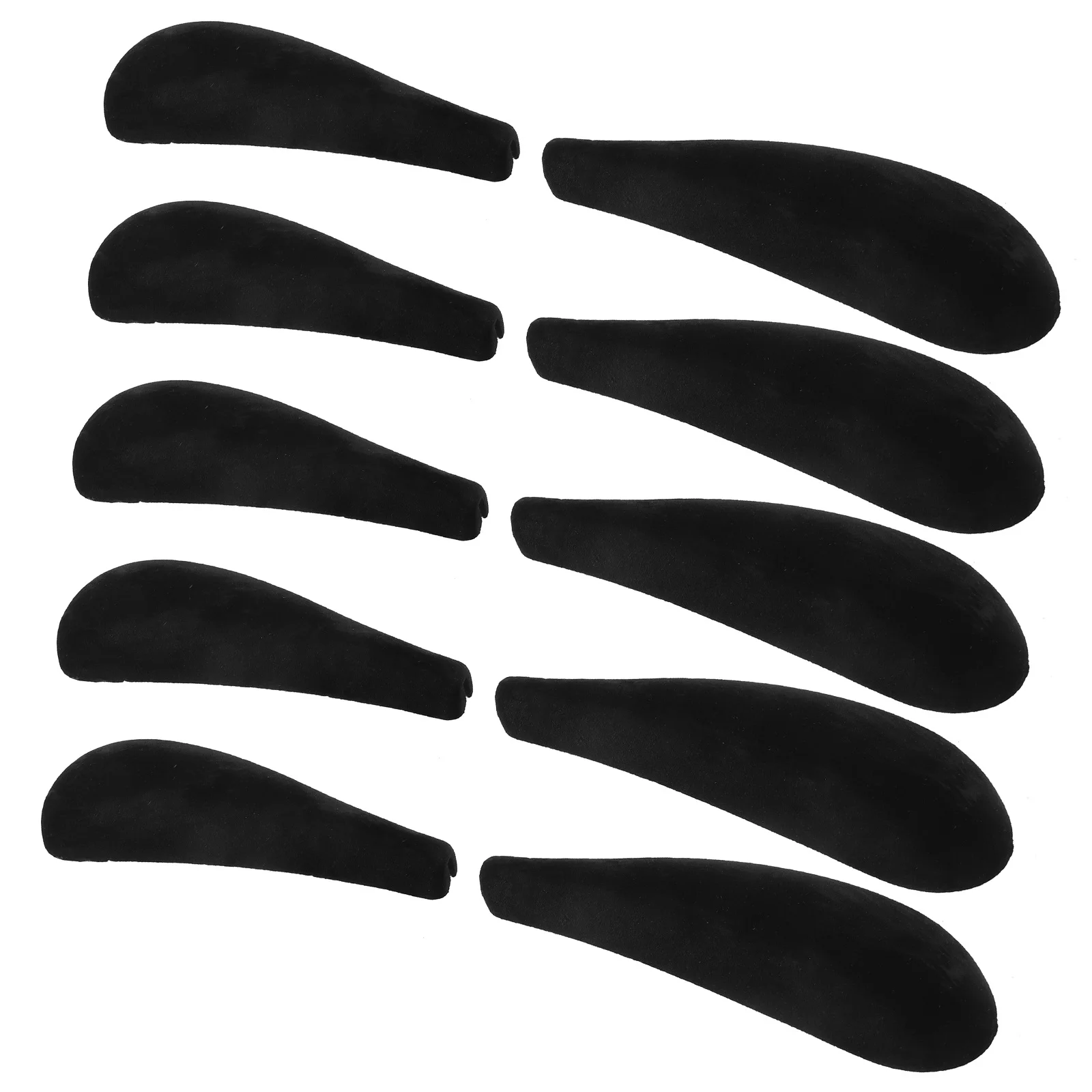 

10Pcs Hanger Shoulder Pads Safe Reliable Material for Maintaining Garment Shape Natural Look Clothes Shoulder Forms for Hanger