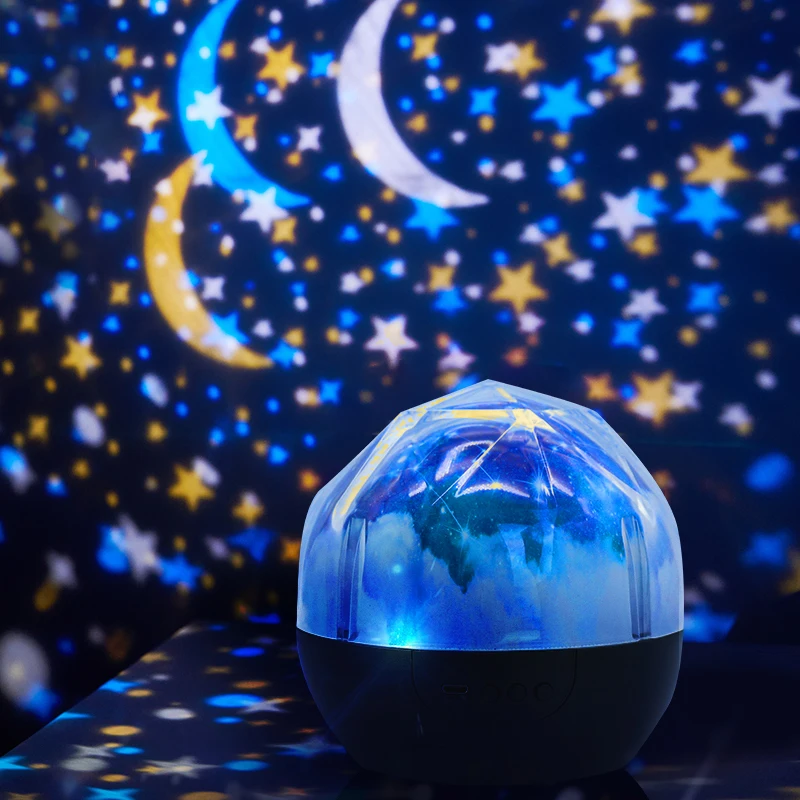 Solar System Projector Light Kids, 360°Rotating + 5 Films Night Light Projector Kids Decor, Planets Planetarium Projector Lamp