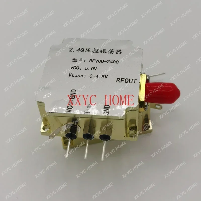 Voltage Controlled Oscillator 2.4G RF Microwave Module VCO Frequency Sweeping Signal Source, Voltage Controlled Signal Source