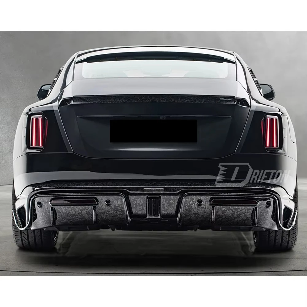 Spectre RR MSY Style Dry Carbon Fiber Rear Roof Spoiler Wing for Rolls Royce Spectre