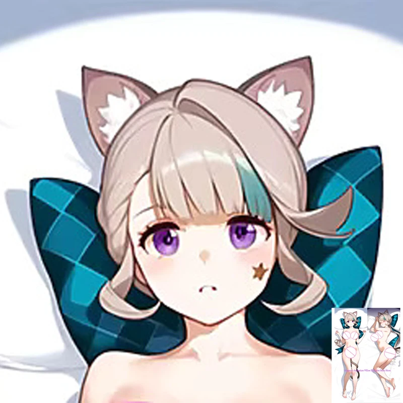 

Anime Pillow Cover Dakimakura Lynette Double-Sided Print Life-Size Body Pillows Cover Adult Case Bedding Gifts