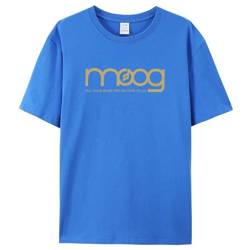 100% Cotton T-shirt 2024 New Men Crew Neck Tops Moog Black Short Sleeve Tee Shirt Men Summer Tee-shirt Homme Black T-shirt