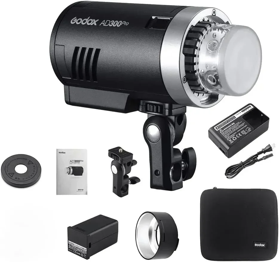 Fujifilm التصوير الإضاءة AD300Pro المحمولة TTL في الهواء الطلق فلاش 300Ws TTL 2.4G 1/8000 HSS لكانون #1