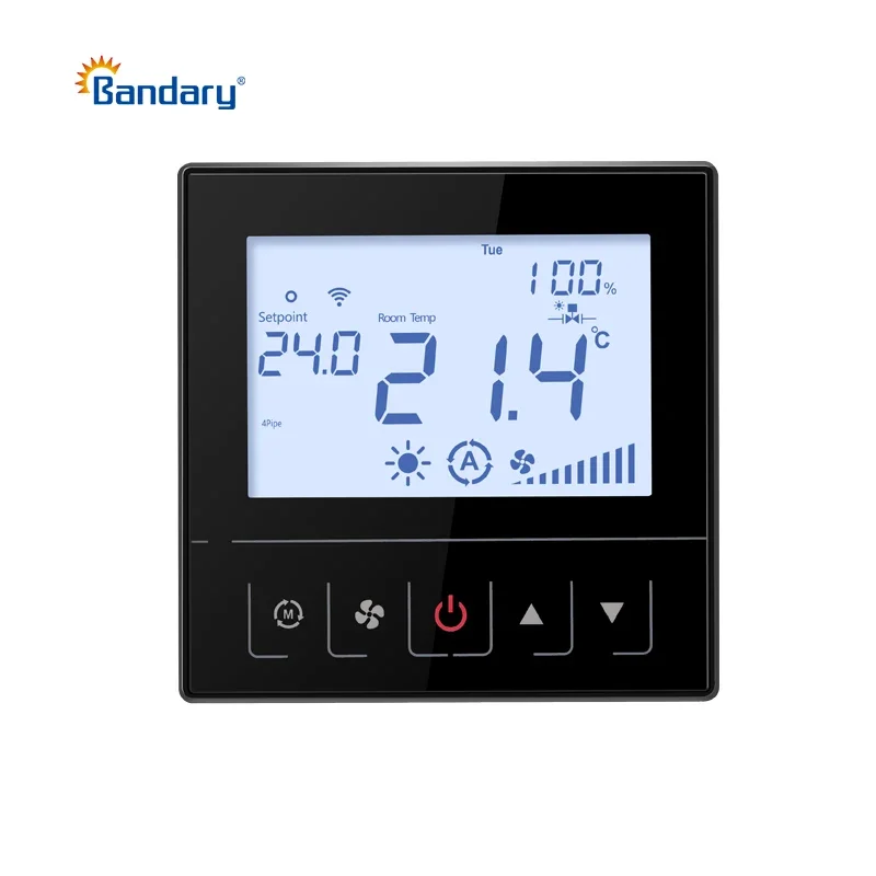 Bandary 220v 24volts heating controller Modbus programmable water heater boiler wi-fi thermostat