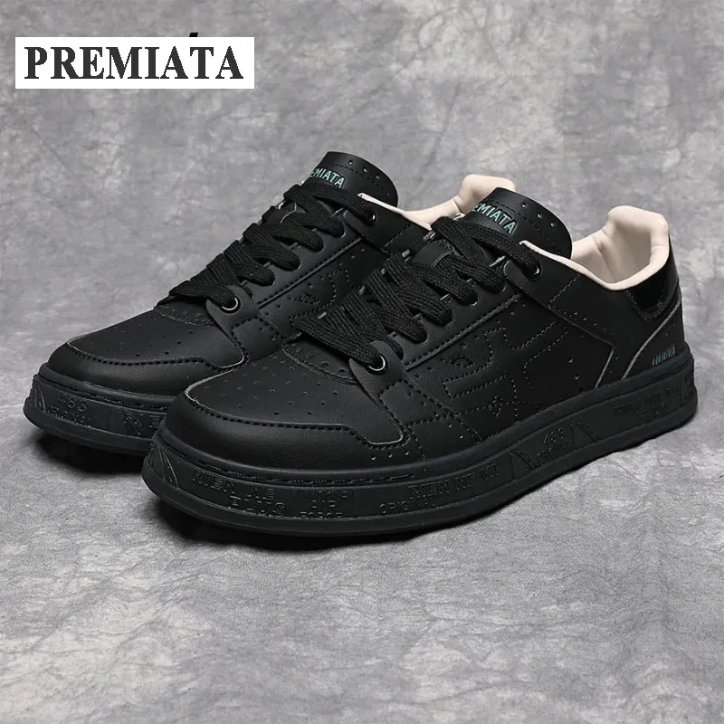 PREMIATA Sneakers for Men New Hot Outdoor Sports Stylish Lightweight Flat-soled Wear-resistant Breathable Lace-up Casual Shoes