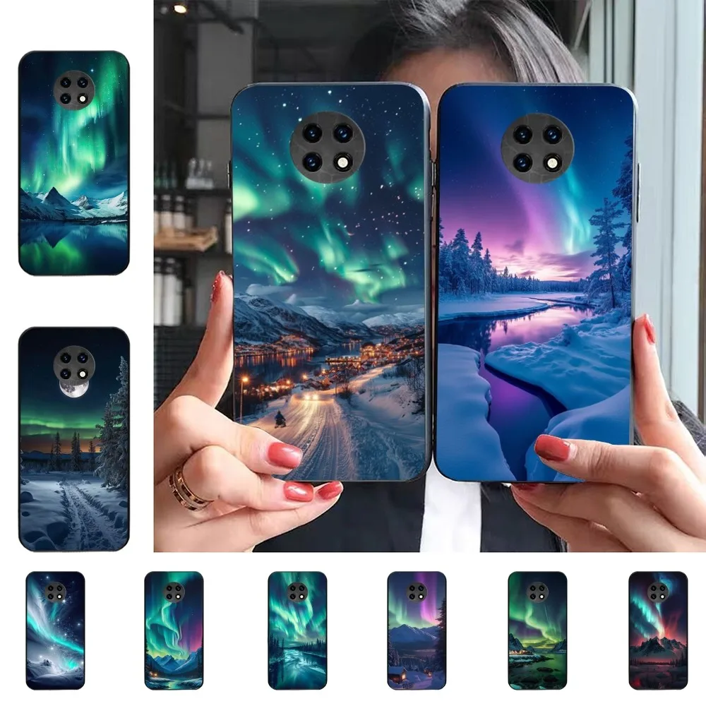 Beautiful Northern Lights Phone Case For Redmi 5 6 7 8 9 10 Plus Pro 6 7 8 9 A GO K20 K30 K40 Pro Plus F3 Fundas