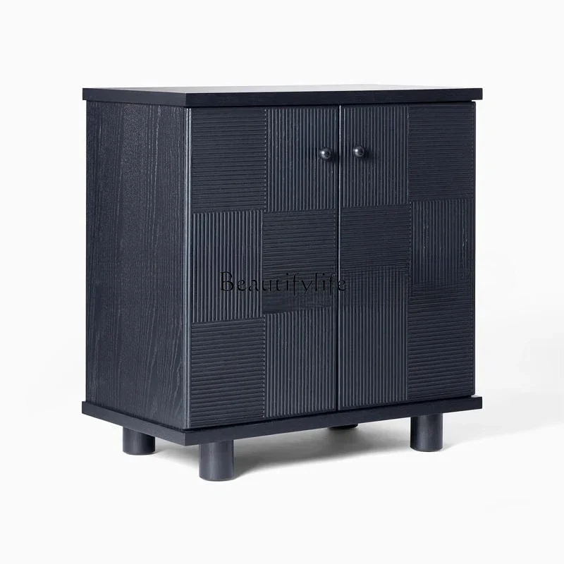 

ls 04American retro solid wood living room wall locker antique multi-functional storage cabinet