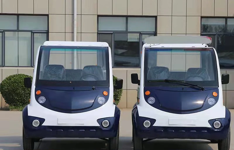 Customized electric patrol vehicle for scenic sightseeing, four wheeled electric vehicle for campus, urban management, law enfor
