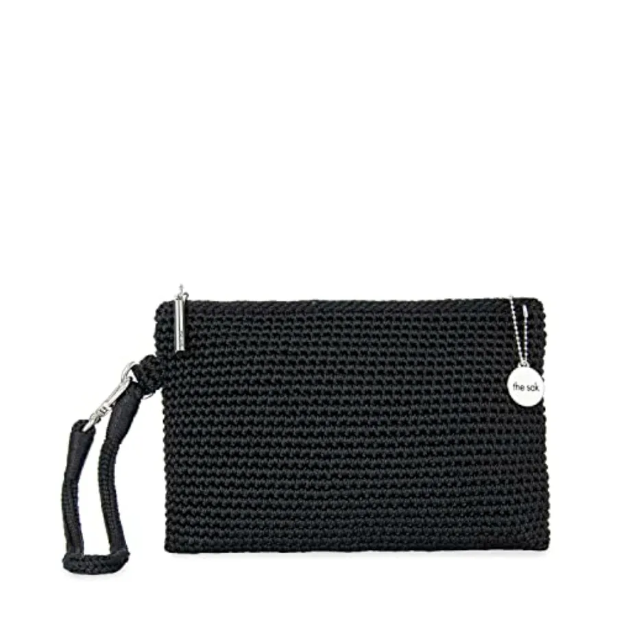 

Vita Crochet Wristlet Purse