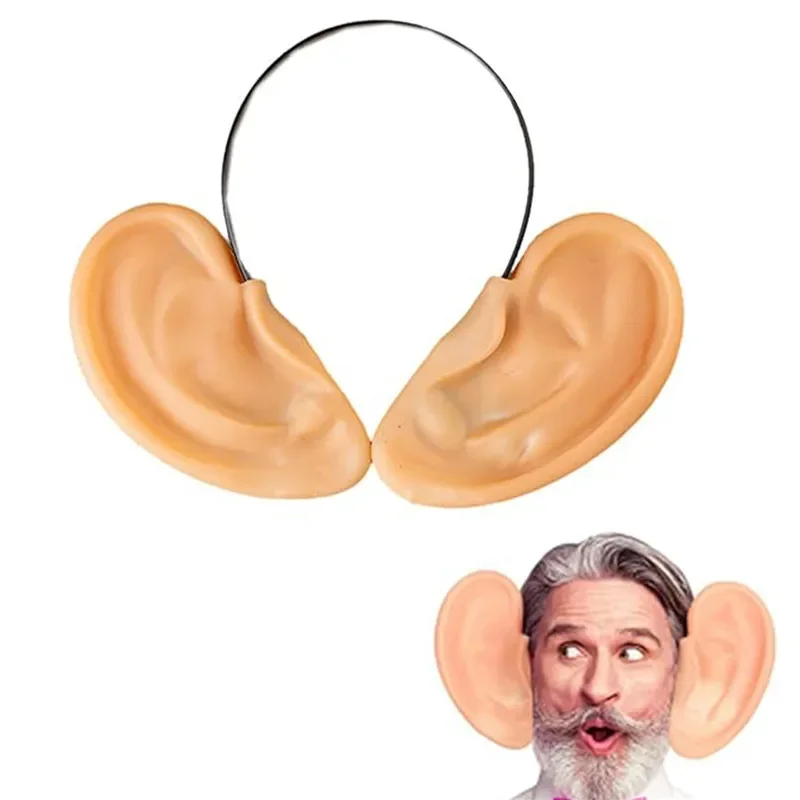 

Big Ears Diadem Funny Costume Big Ears Fairy Ear Accessories for Halloween Cosplay Clothes Cartoon Giant