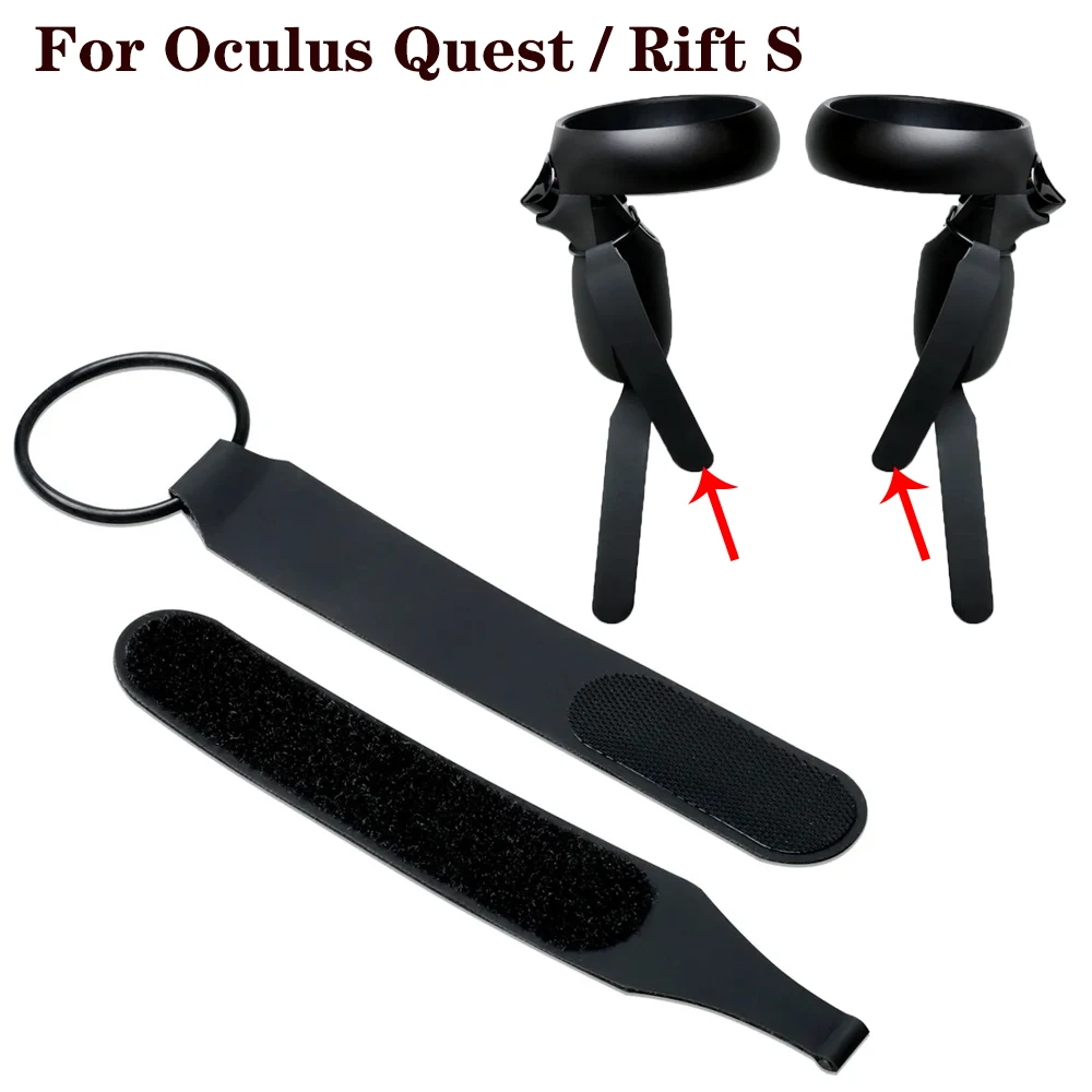 Correa para nudillos de mano para Oculus Rift S VR, controlador táctil, mango ajustable, correa para muñeca, piezas Oculus Quest