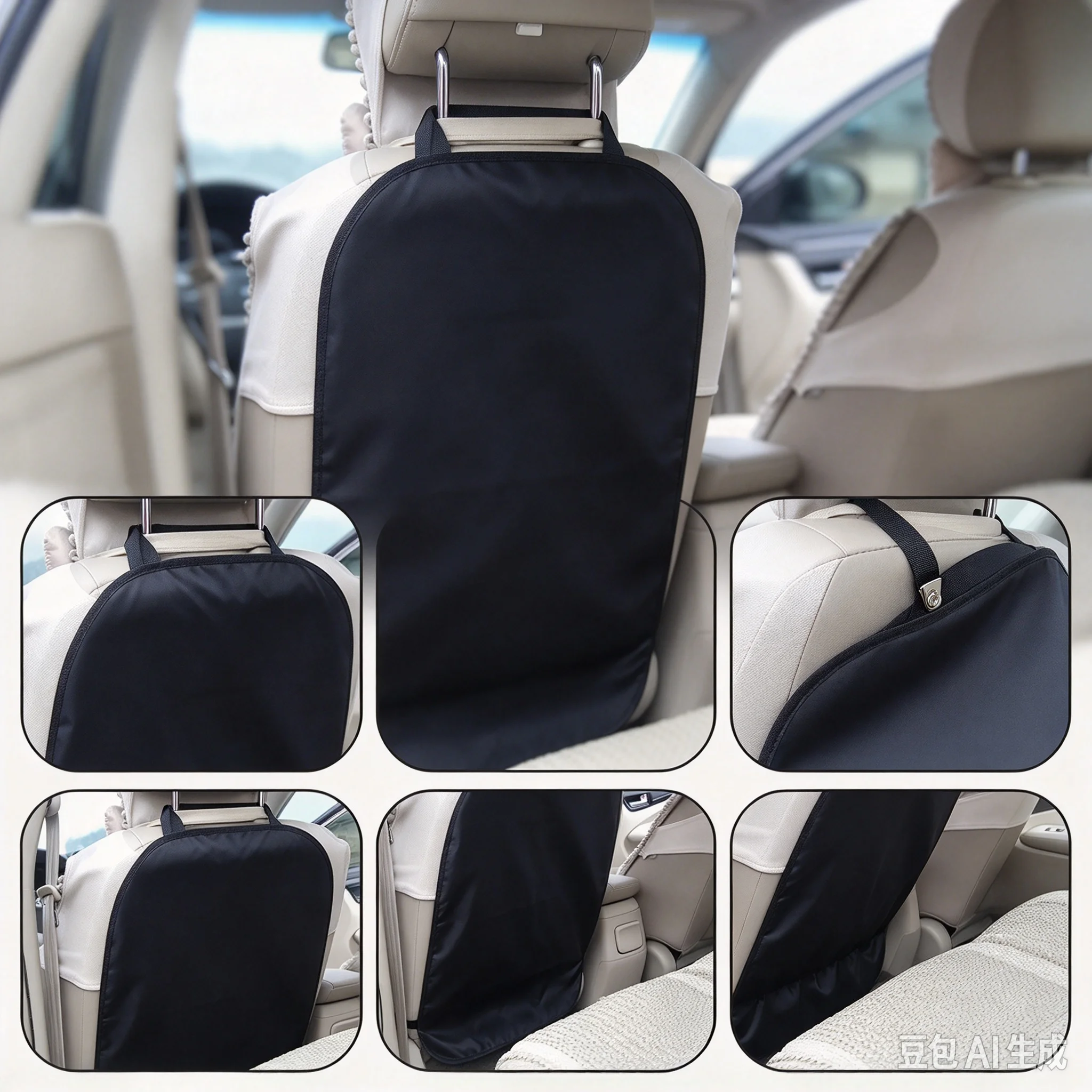 Car Seat Back Protector Cover for Children Kids Anti Mud Dirt Auto Seat Cover Cushion Kick Mat Pad Car Accessories