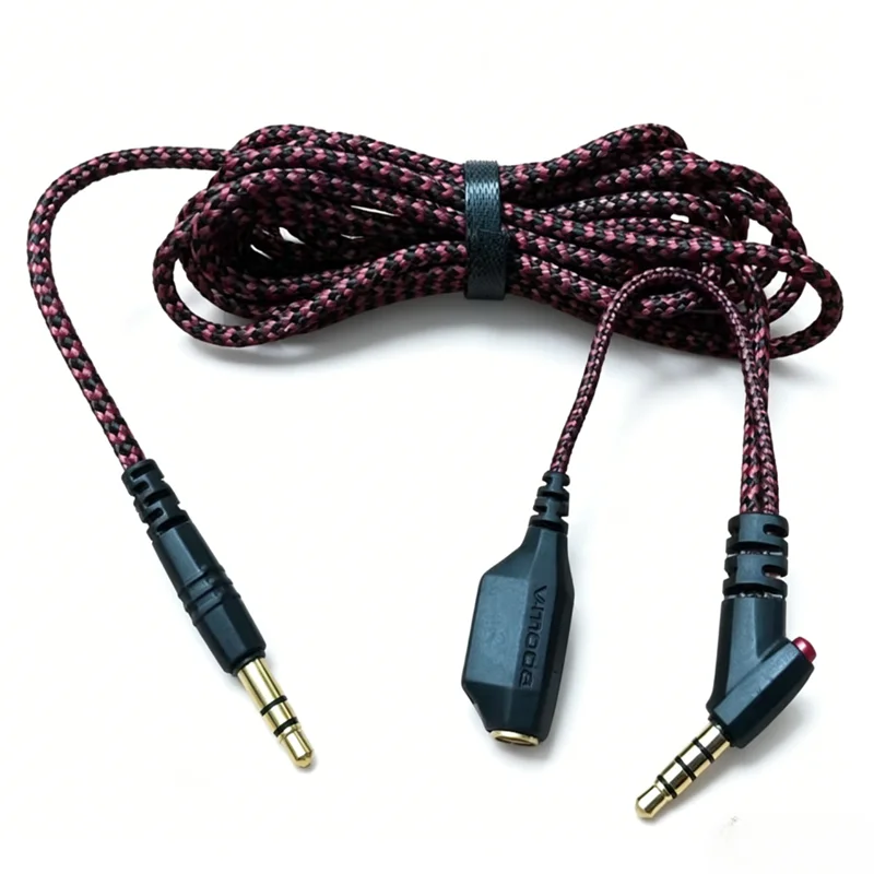 Original Audio Cable For V-Moda Earphone Audio Cable Ear Pads 3.5 Interface