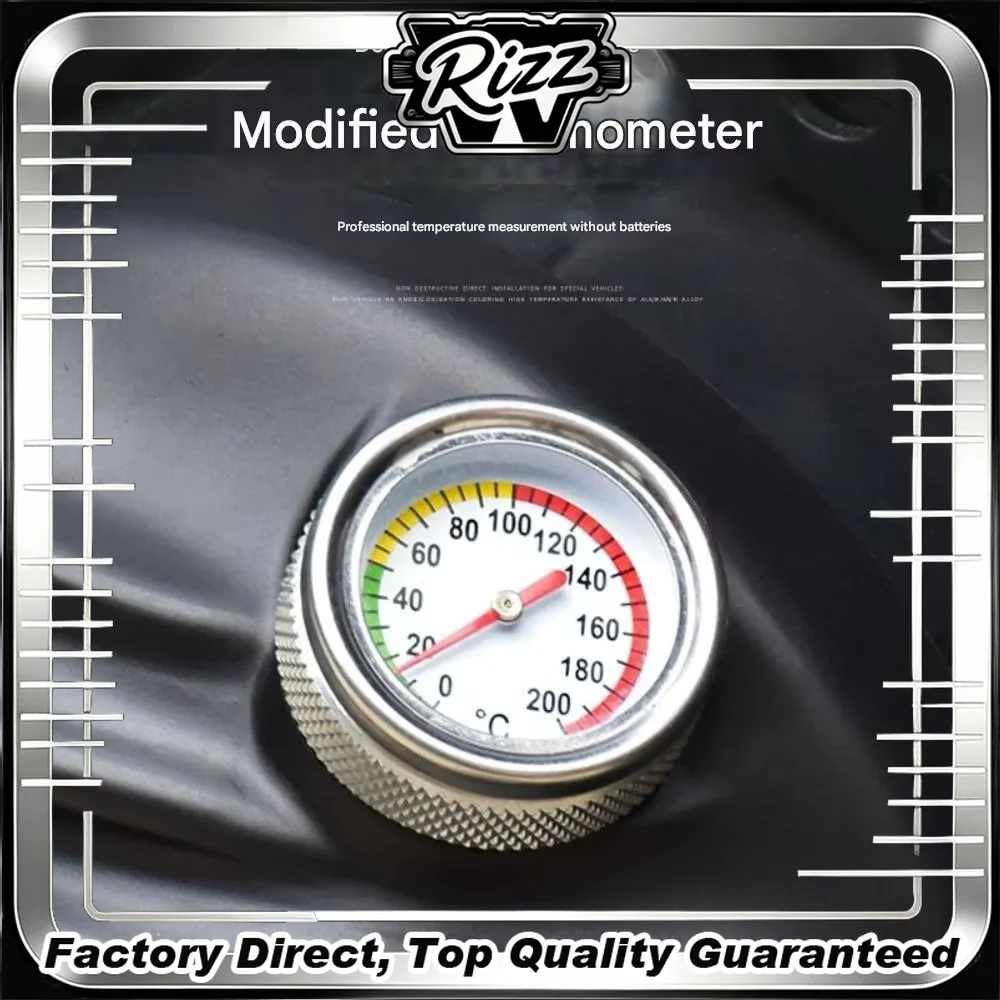 FOR CL/CM 300/500 Motorcycle Cooling Liquid Temperature Gauge Easy Install No Drilling Required Mod Accessory for Bikes