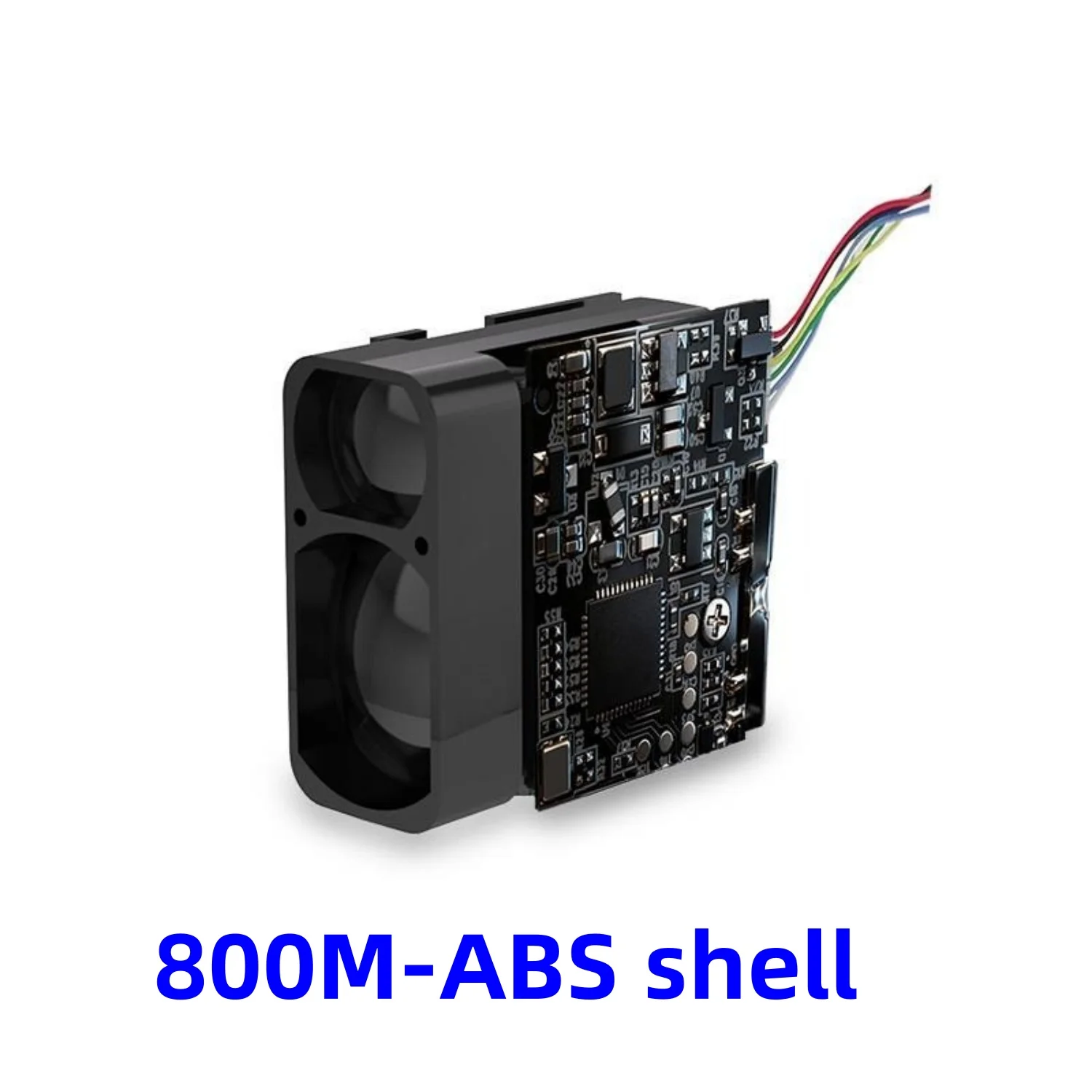 NCZOBOE Compact Laser Distance Measuring Module 600-1200m Fast Response ≤200ms for Aviation Railway Outdoor Sports ±0.6m