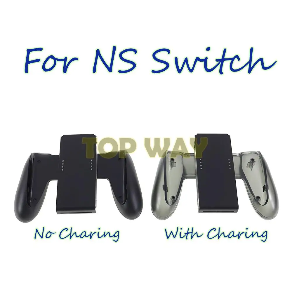 Mango de agarre para controlador de NS Switch, soporte de Joystick para Nintendo Switch Joy Con/sin función de carga, 1 unidad