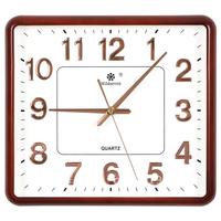 13 Inch Gold Rimmed Wall Clock Modern Quartz Calendar Display Living Room Bedroom Decor Large Wall Hanging Quiet Pointer Numbers