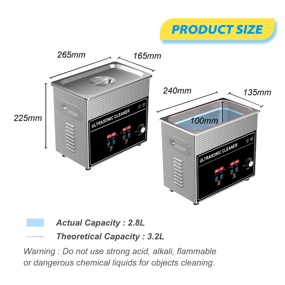 Ultrasonic Bath 3.2…