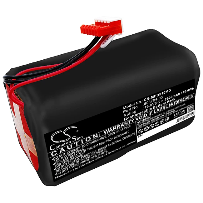 Cameron Sino 2500mAh Battery For Medtronic 21300-002259  803704-03   Physio-Control Lifepak 9 21300-002259  803704-03