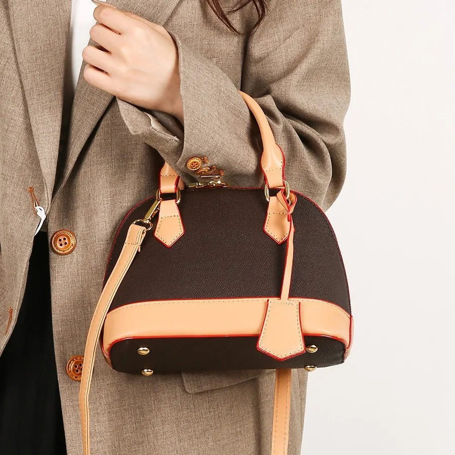 Tas Arsitektur Shell 2025, Tas Selempang & Jinjing Konvertibel untuk Wanita, Tas Jinjing Minimalis untuk Siang dan Malam