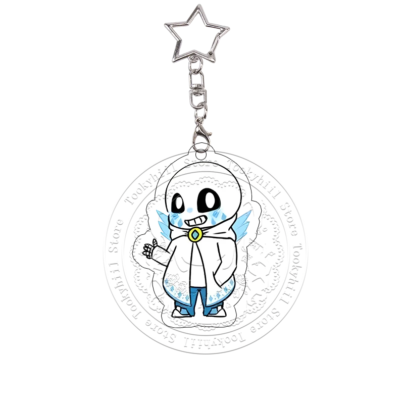 Undertale Acryl-Schlüsselanhänger Frisk Undyne Napstablook Cross Sans Anime Cartoon Spiel Sammlung Taschenanhänger Geburtstagsgeschenk – Detail 20