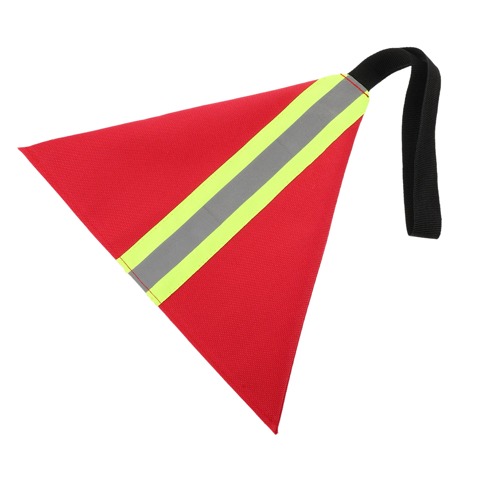 Kayak Safety Flag Accessories Reflective Towing Oxford Cloth Trailer Travel Red Caution Tie down Track Mounted