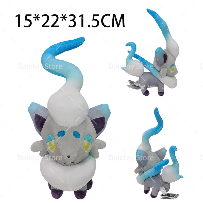 Pokemon Plush Hisuian Zorua Ninetales Latios Galarian Ponyta Alolan Vulpix Fuecoco Latios Arceus Pokémon Soft Stuffed Toy Gifts