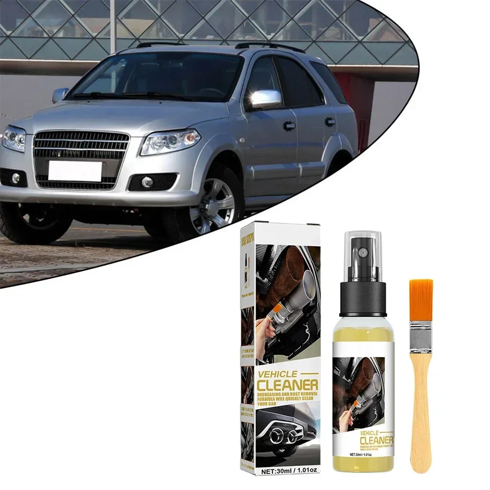 30ml Powerful Rust Remover Spray With Brush Automobile Multifunctional Rust Remover Car Accessories Rust Prevention