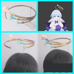 Game Honkai Star Rail Robin Cosplay Halo Headwear Headband Headclips Halloween Fancy Stage Performance Props