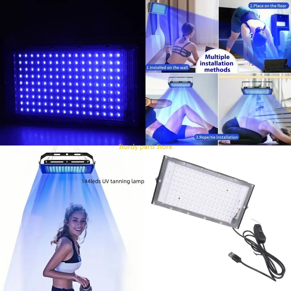 

97QC Dense LED Tanning Aluminum trioxide Ankle chain Office Quick Tanning Conclusions Constantly