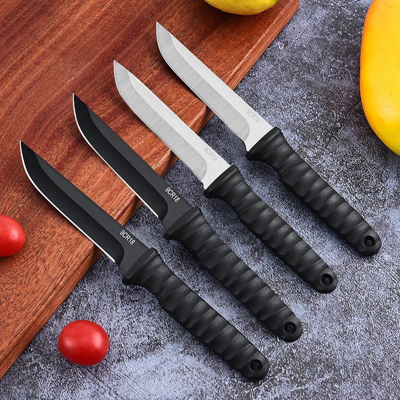 Stainless Steel Fruit Knife Pocket Knife Kitchen Fruit Slicing Vegetable Cutter Meat Cleaver Boning Knife Kitchen Supplies