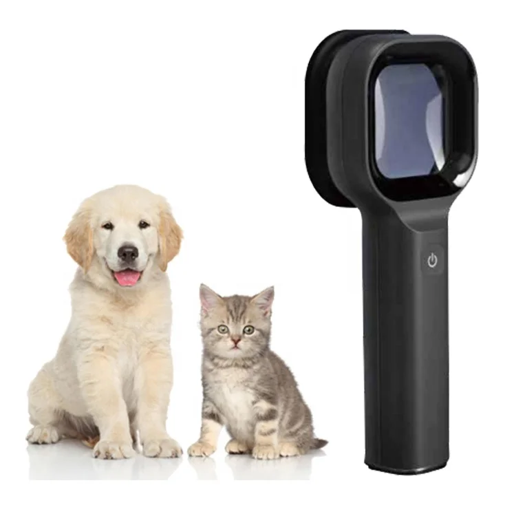 

Медицинский анализатор кожи животных, 2X увеличительное стекло, портативная ветеринарная деревянная лампа