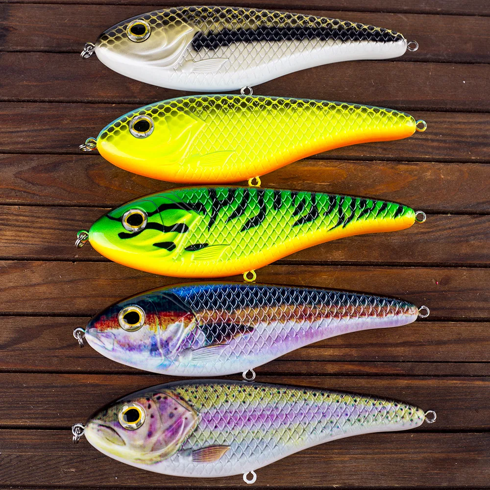 81g 150mm Großer Sinkender Jerkbait, Dynamischer S-Swim Hard Lure für Weite Würfe beim Süßwasser-Hechtangeln – Detail 13