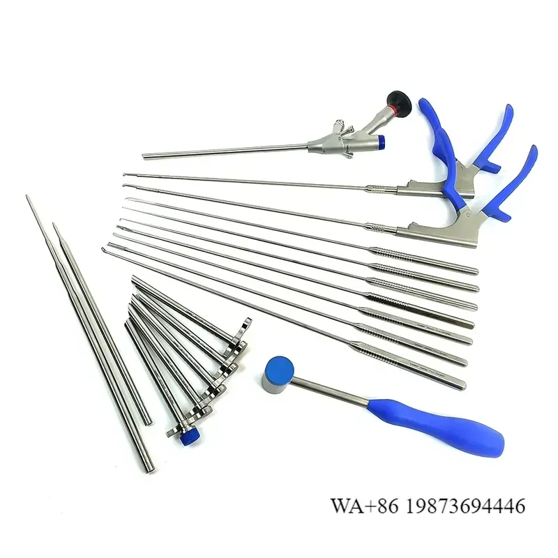 Wmwmnu for Camjoy 10mm 125mm 15 Degree Interlaminar Spine Endoscope Punch Forceps Transforaminal Instrument