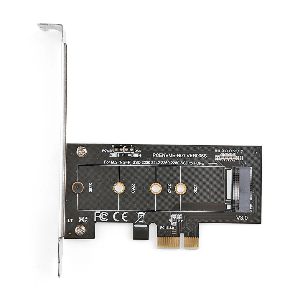 

Переходник M.2 NVME в PCI-E3.0 Express x4 в M.2 Key Slot Converter Card NVME PCIE Split Card для 2280 2260 2242 2230 SSD M.2 NVME