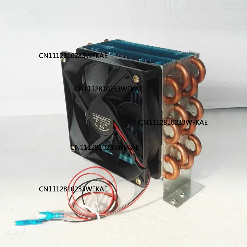 Suitable for CP3X6X120 micro condenser air-cooled copper tube fin radiator evaporator with 120 single fan