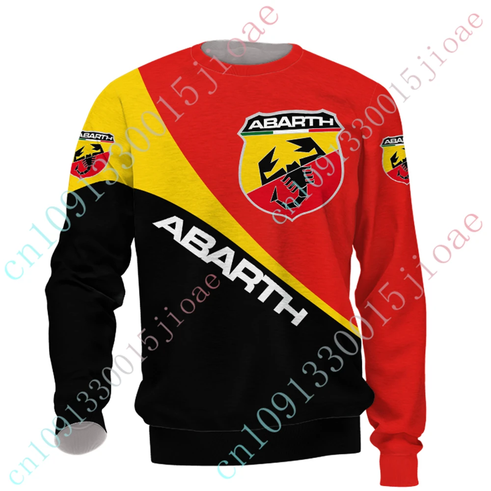 

Abarth Clothing Anime Sweatshirt Casual T Shirt For Men Women Harajuku O Neck Long Sleeve Unisex Oversized T-shirt Custom Logo
