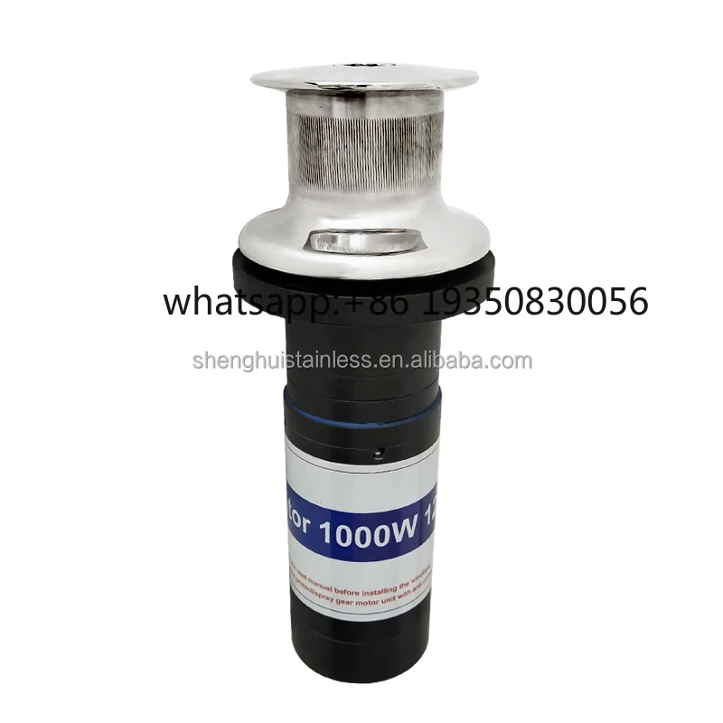12V 800W-1600W 13000LBS Stainless Steel Waterproof New Anchor Winch 4x4 Field Rescue Emergency Tool Kit Electric